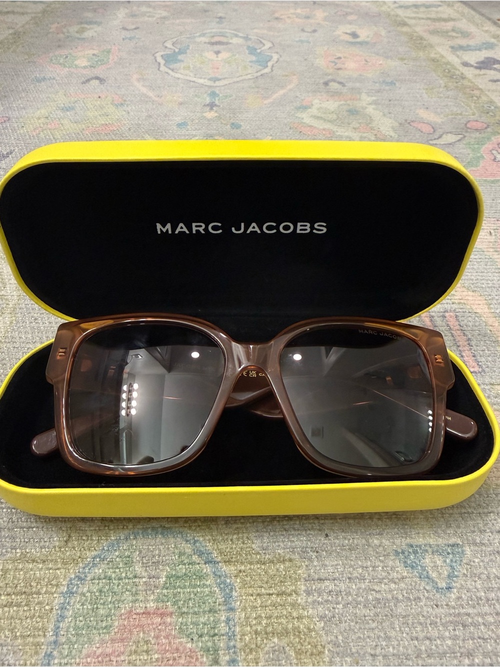 Marc Jacobs Women’sBrown Sunglasses - Classic Square Frame